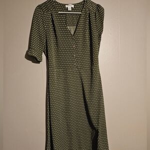 Green Dress - Vintage look